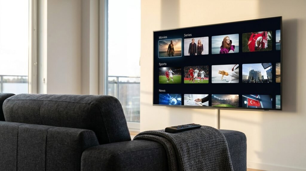 Image fluide et sans coupure caractéristique d'un abonnement IPTV stable
