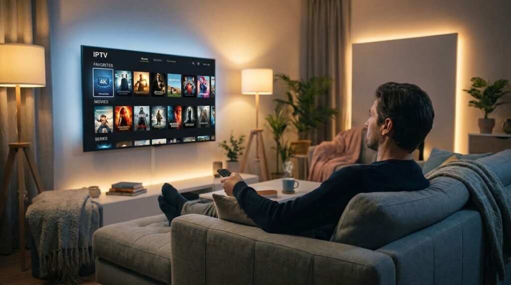 Utilisation quotidienne de l'IPTV Fire TV Stick avec chaînes favorites