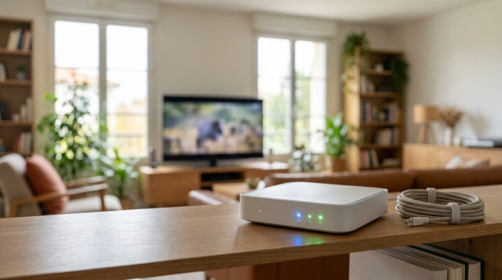 Configuration réseau optimisée pour installer IPTV Chromecast sans coupure ni ralentissement