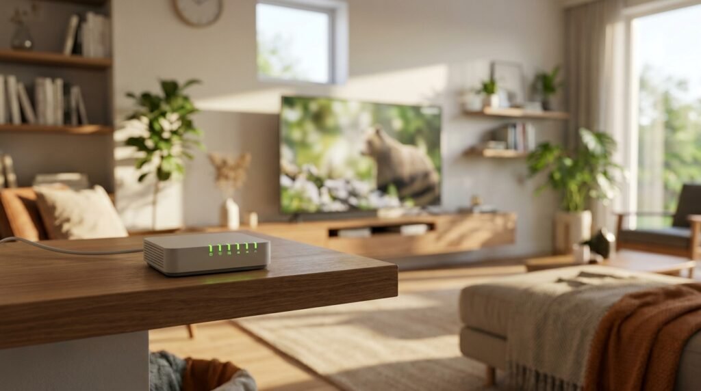 Configuration réseau optimisée pour un streaming IPTV stable et fluide via Chromecast